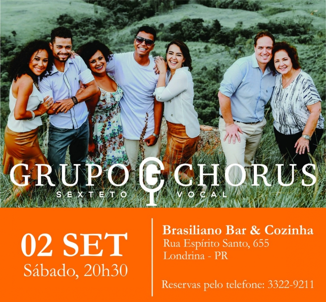 Sábado é dia de Chorus no Brasiliano