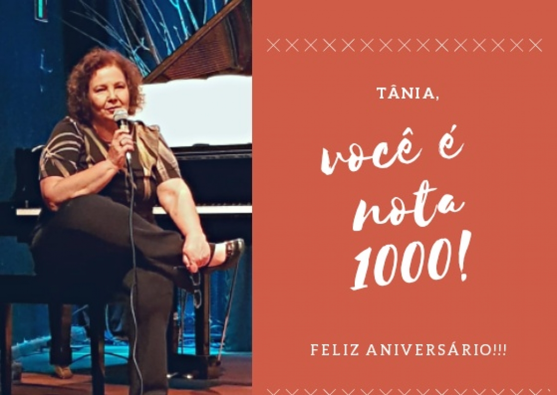 Níver da pianista e diretora Tânia Silveira 